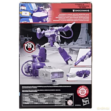 The Transformers: The Movie Studio Series Voyager Class Action Figure Shockwave 17 cm [FIGURKA]