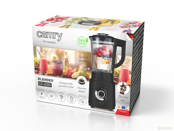 Blender kielichowy - 23000obr/min - 1,7l kielich - 3 programy Camry CR 4089