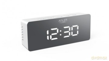 Budzik Adler AD 1189 white