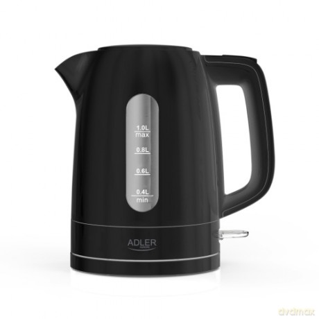 Czajnik elektryczny 1,0 L | STRIX | Obrotowa podstawa | Adler AD 1380b