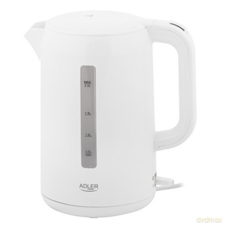Czajnik elektryczny 2,2 L - biały Adler AD 1386