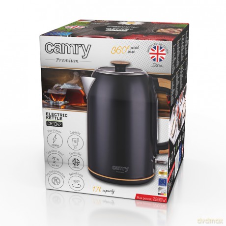 Czajnik metalowy 1,7 L STRIX Camry CR 1342