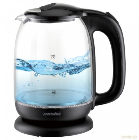 Czajnik szklany 1,7 L Mesko MS 1302 black