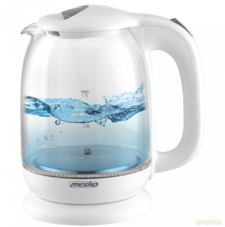 Czajnik szklany 1,7 L Mesko MS 1302 white
