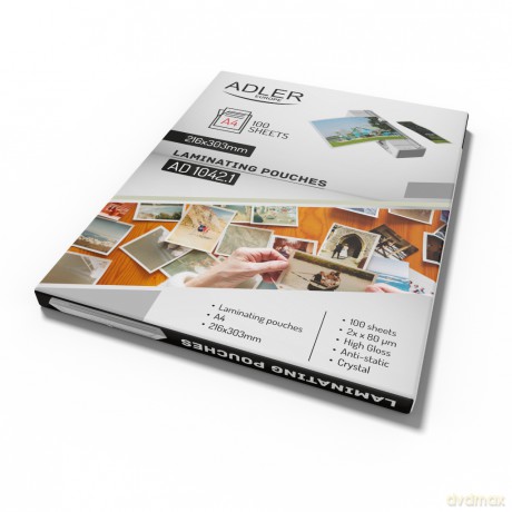 Folie do laminowania - A4 Adler AD 1042.1