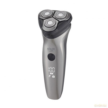 Golarka elektryczna z trymerem do brody - LED - USB- IPX7 Adler AD 2945