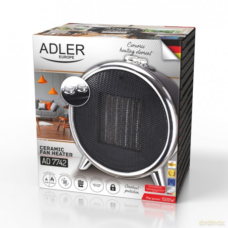 Grzejnik ceramiczny 1500 W Adler AD 7742