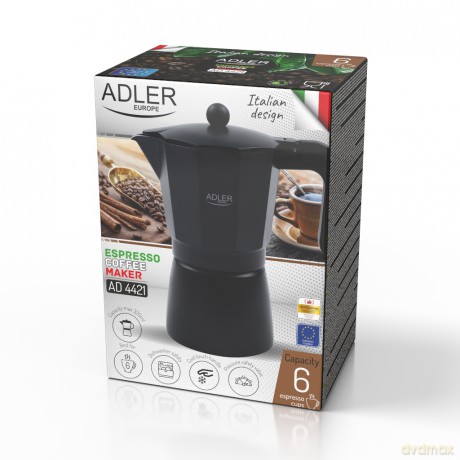 Kawiarka - zaparzacz do kawy Espresso - 320ml Adler AD 4421