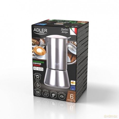 Kawiarka - zaparzacz do kawy Espresso - 350ml Adler AD 4419