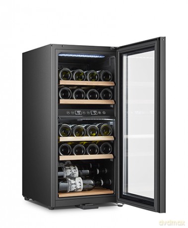 Lodówka na wino 24 butelki/ 60 litrów Adler AD 8080