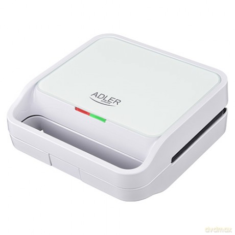 Opiekacz do kanapek 2 w 1 Adler AD 3070 white