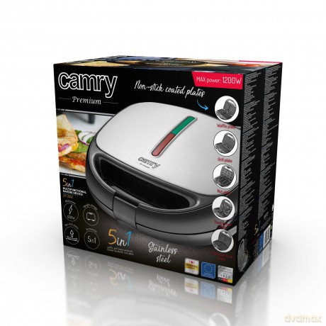 Opiekacz wielofunkcyjny 5w1 Camry CR 3042