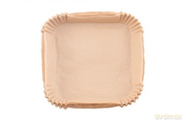 Papierowe wkłady do frytkownicy - 16 cm| 100 szt. | Do 240°C | Biodegradowalne Adler AD 6731