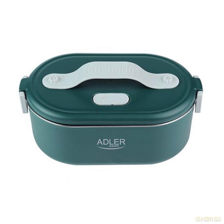 Pojemnik na żywność - podgrzewany - metalowy pojemnik Adler AD 4505 green