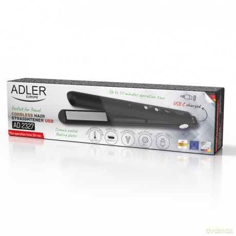 Prostownica bezprzewodowa podróżna - USB Adler AD 2327 black