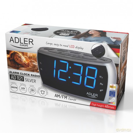 Radiobudzik Adler AD 1121 S