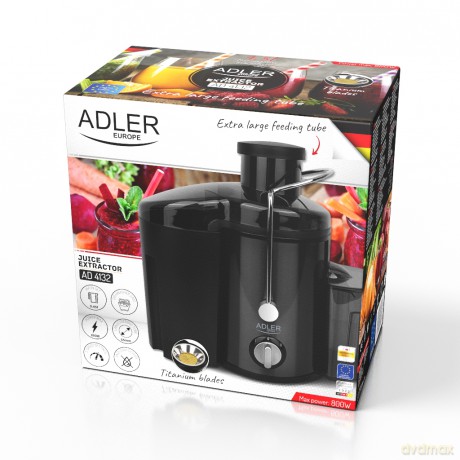 Sokowirówka 600W - tytanowe ostrza Adler AD 4132