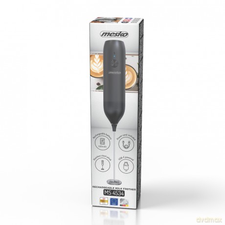Spieniacz do mleka | Akumulatorowy | USB-C Mesko MS 4534