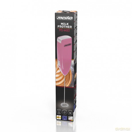 Spieniacz do mleka Mesko MS 4493 pink