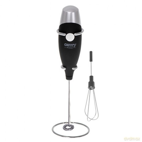 Spieniacz do mleka z mieszadłem i stojakiem Camry CR 4501 black