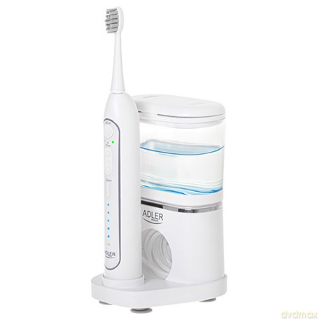 Szczoteczka soniczna z irygatorem 2 w 1 Adler AD 2180 white