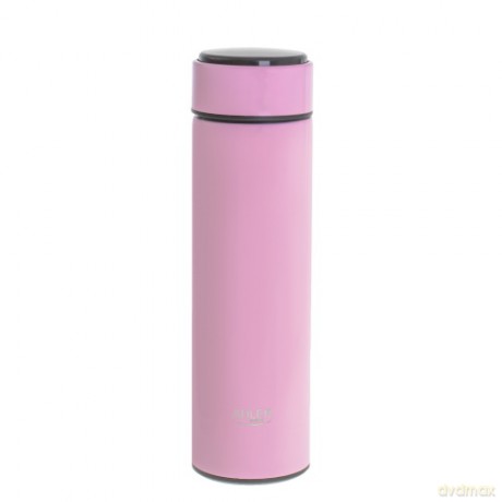 Termos LED 473ml różowy Adler AD 4506 pink