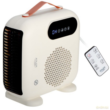 Termowentylator LED z pilotem Adler AD 7756