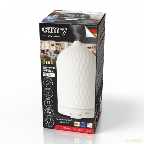 Ultradźwiękowy dyfuzor zapachowy 3w1 Camry CR 7970