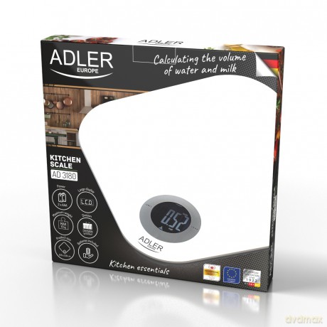 Waga kuchenna - LCD - 10 kg Adler AD 3180