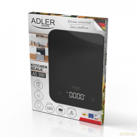 Waga kuchenna Adler AD 3181 black