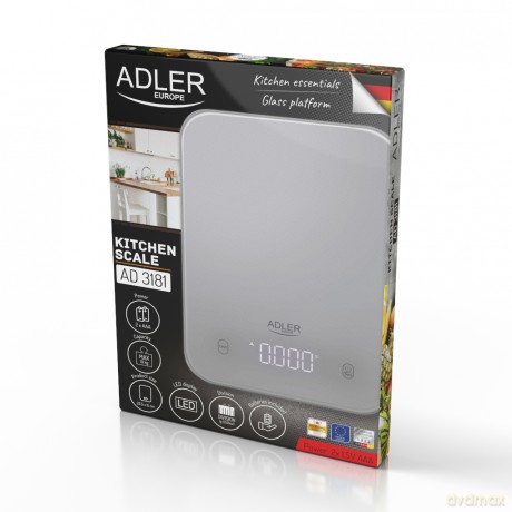 Waga kuchenna Adler AD 3181 grey