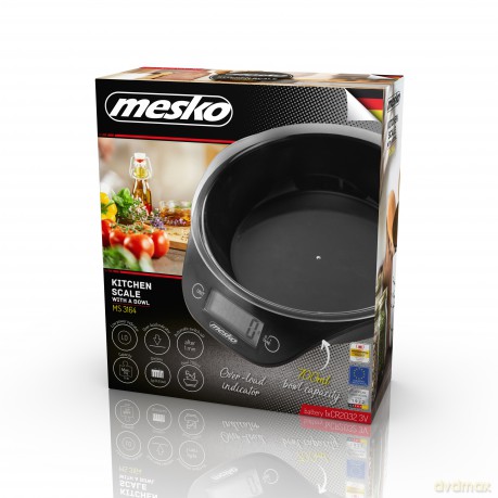 Waga kuchenna z misą Mesko MS 3164