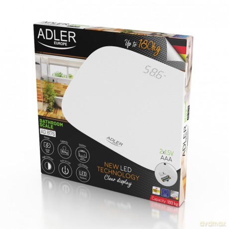 Waga łazienkowa - LED Adler AD 8176