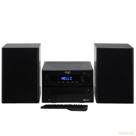 Wieża HI-FI z Bluetooth, CD, USB i radiem FM Adler AD 1917