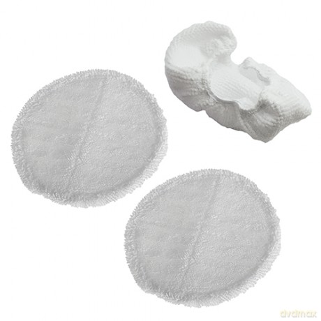 Wkłady okrągłe do mopa parowego oraz mała nakładka materiałowa AD 7052 Adler AD 7052.1