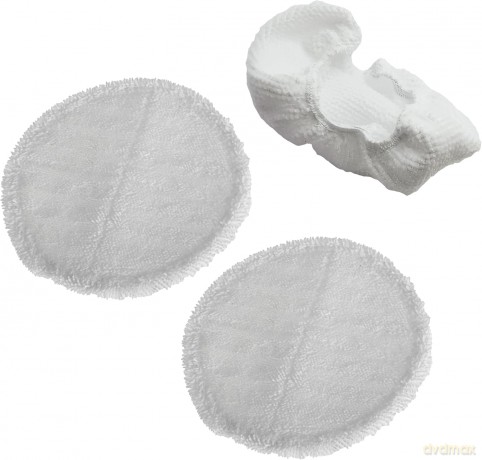 Wkłady okrągłe do mopa parowego oraz mała nakładka materiałowa AD 7052 Adler AD 7052.1