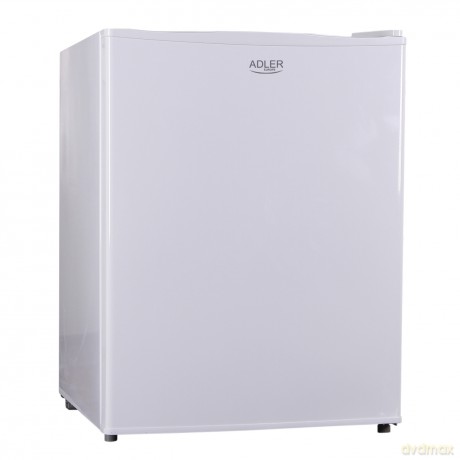 Wolnostojąca lodówka podblatowa 58L| Metalowe drzwi | Regulacja chłodzenia | Agregatowa | Biała Adler AD 8097 White