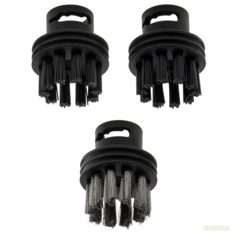Zapasowy zestaw szczotek do myjki | 2x nylonowa + 1x metalowa - AD 7070.2 Adler AD 7070.2