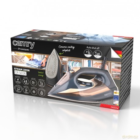Żelazko parowe 3400W Camry CR 5036