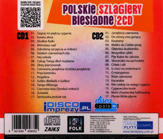 Polskie Szlagiery Biesiadne [2CD]