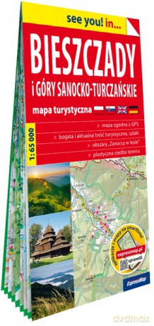 Bieszczady zestaw przewodnikowy 2w1 light 2026 [KSIĄŻKA]