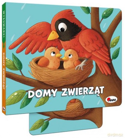 Domy zwierząt. Książeczka z ruchomymi elementami. Wysuwanki [KSIĄŻKA]