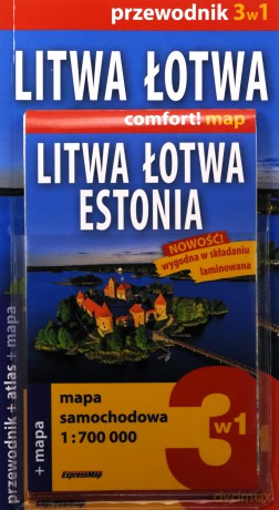 Litwa Łotwa Estonia Zestaw Przewodnikowy 3w1 2026 [KSIĄŻKA]