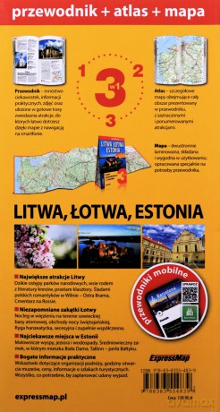 Litwa Łotwa Estonia Zestaw Przewodnikowy 3w1 2026 [KSIĄŻKA]