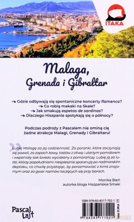 Malaga, Grenada i Gibraltar. Pascal Lajt - Monika Bień [KSIĄŻKA]