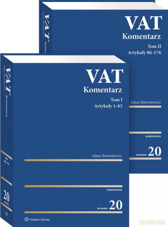 Pakiet VAT. Komentarz 2026 (Tomy 1-2) - Adam Bartosiewicz [KSIĄŻKA]