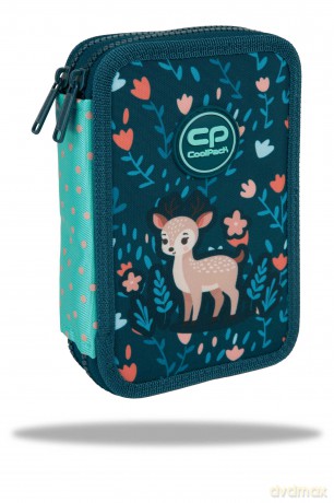 Piórnik podwójny z wyposażeniem Coolpack Jumper 2 Deer