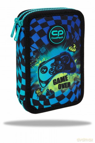 Piórnik podwójny z wyposażeniem Coolpack Jumper 2 Gamer Chess