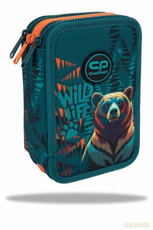 Piórnik potrójny z wyposażeniem Coolpack Jumper 3 Bear