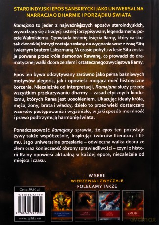 Ramajana. Epos staroindyjski. Wierzenia i zwyczaje [KSIĄŻKA]